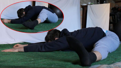 Stretching anche e bacino: the frog routine
