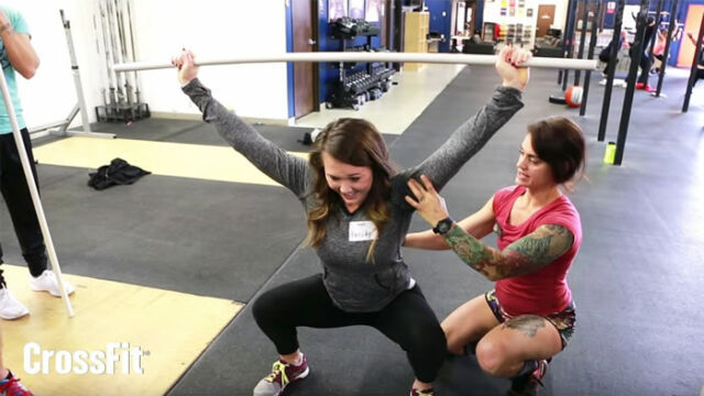 overhead squat