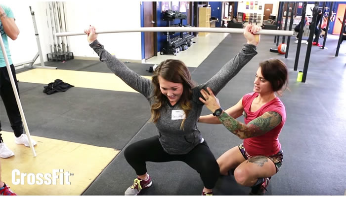 overhead squat