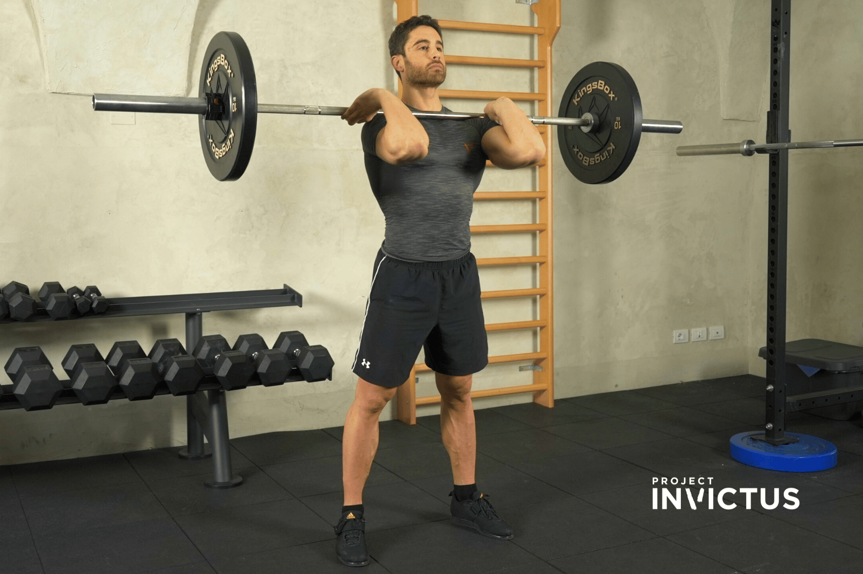 Front Squat stance