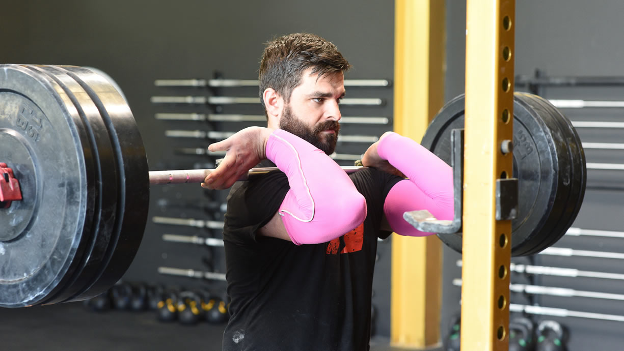 front squat esecuzione