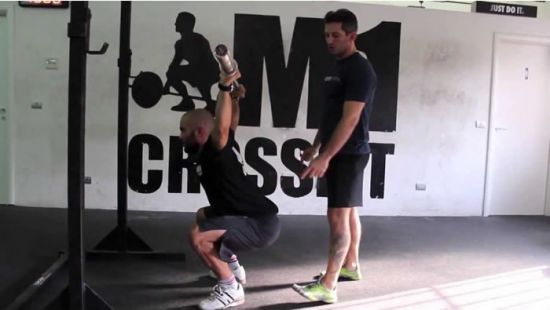 Overhead Squat: Tutorial ed esecuzione