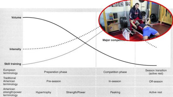 La programmazione dell’allenamento in palestra