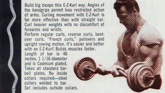 La storia dell’EZ Curl Bar