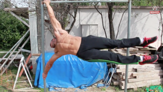 Human Flag: tutorial, propedeutica e muscoli coinvolti