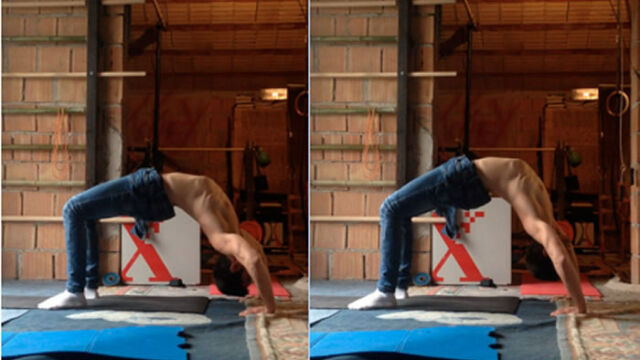 Il Ponte, per una schiena, collo ed un corpo superiore (Movimenti primordiali)