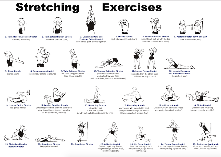 Stretching routine