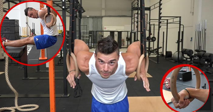 Muscle up anelli