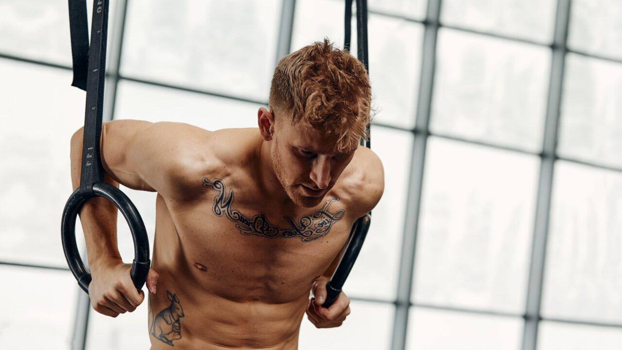 muscle up anelli