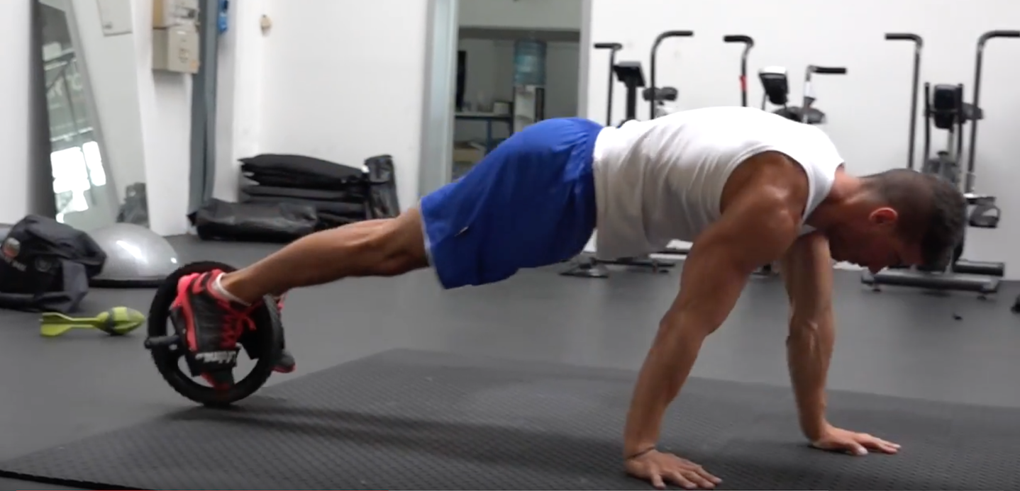 Ab Wheel camminata