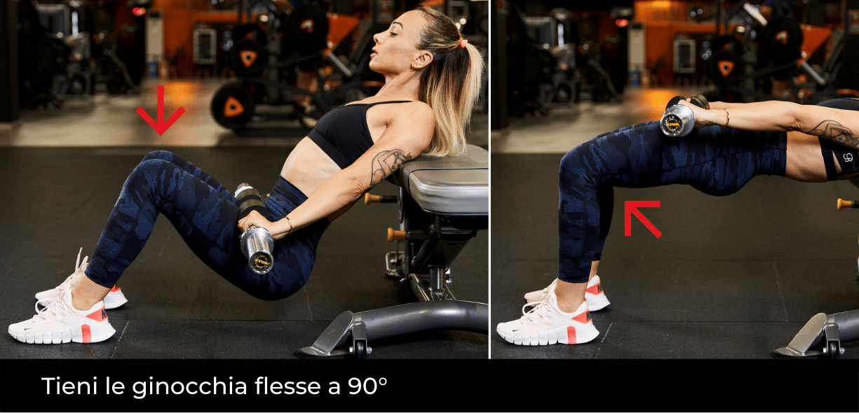 hip thrust esecuzione