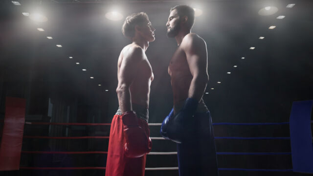 Stress sport da combattimento