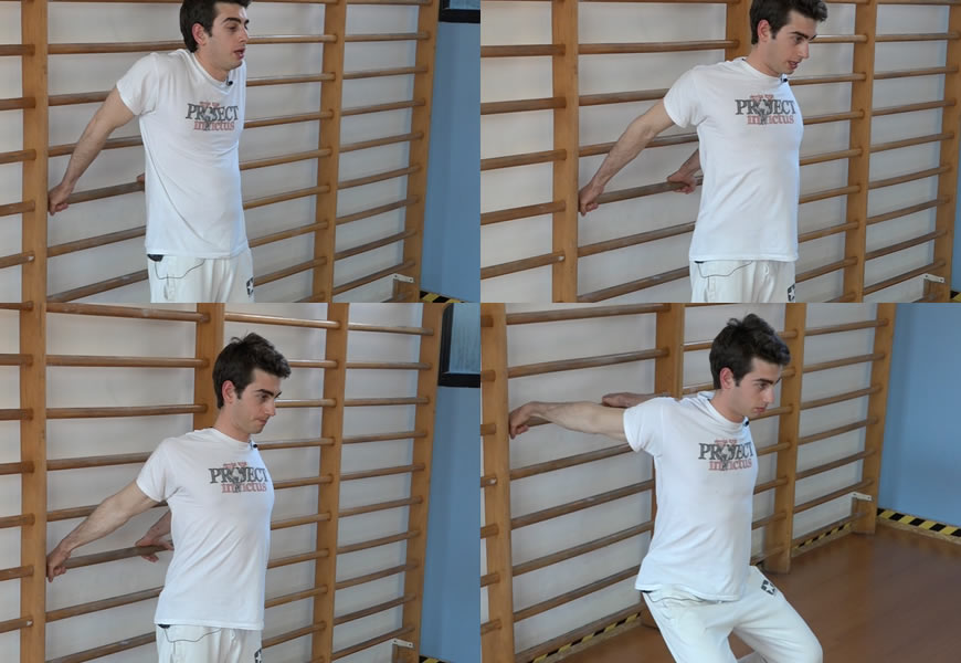 eserczi stretching spalle