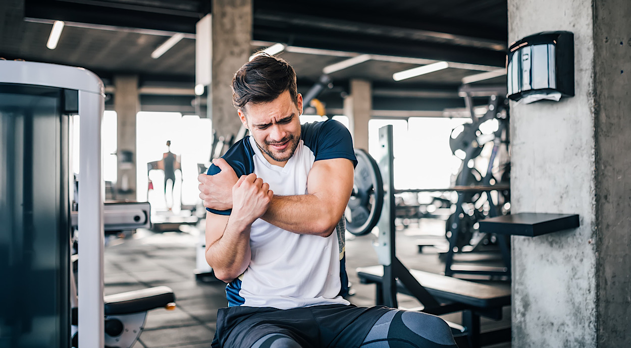 Dolore spalla in palestra