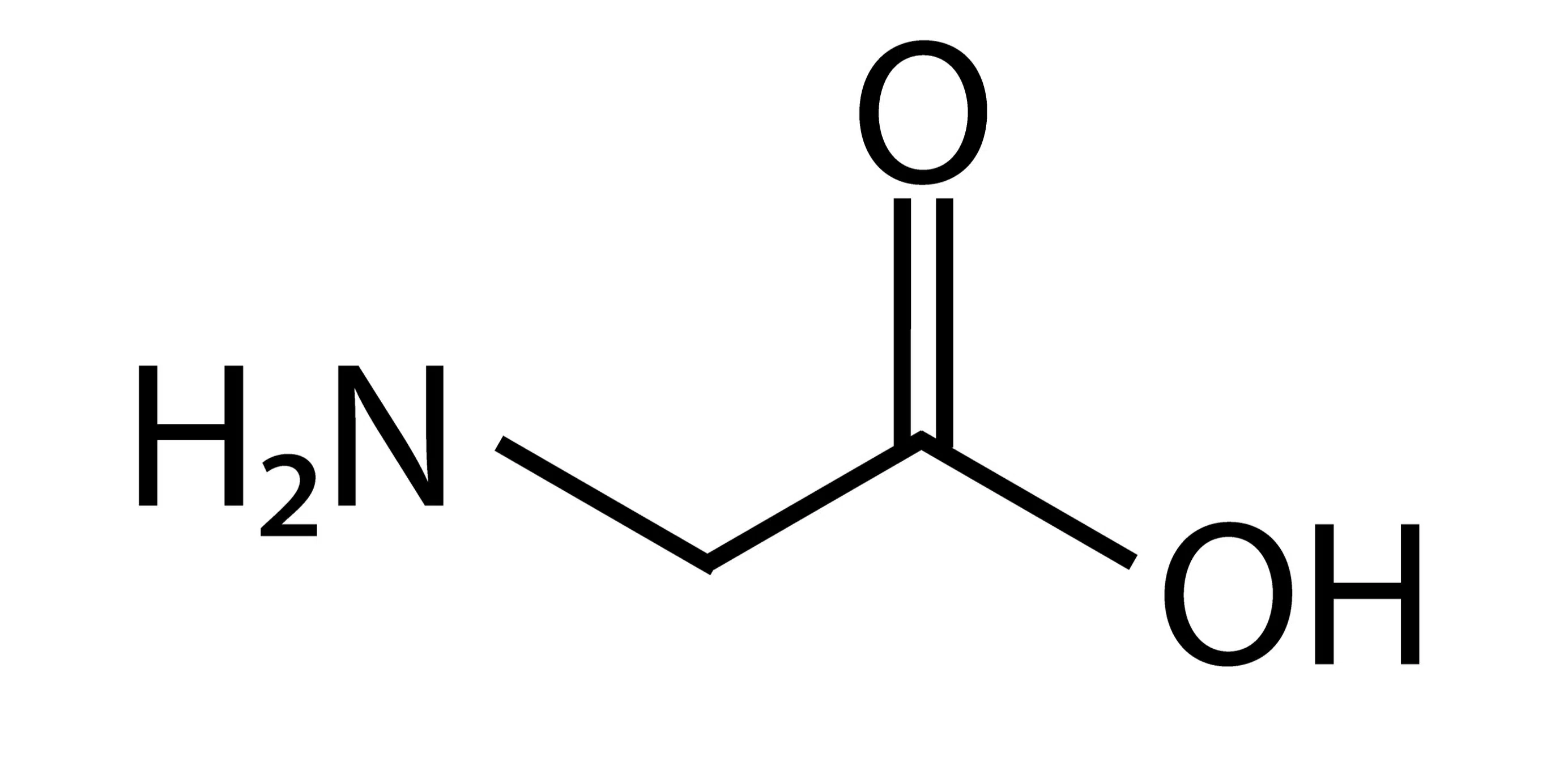 aminoacido glicina struttura