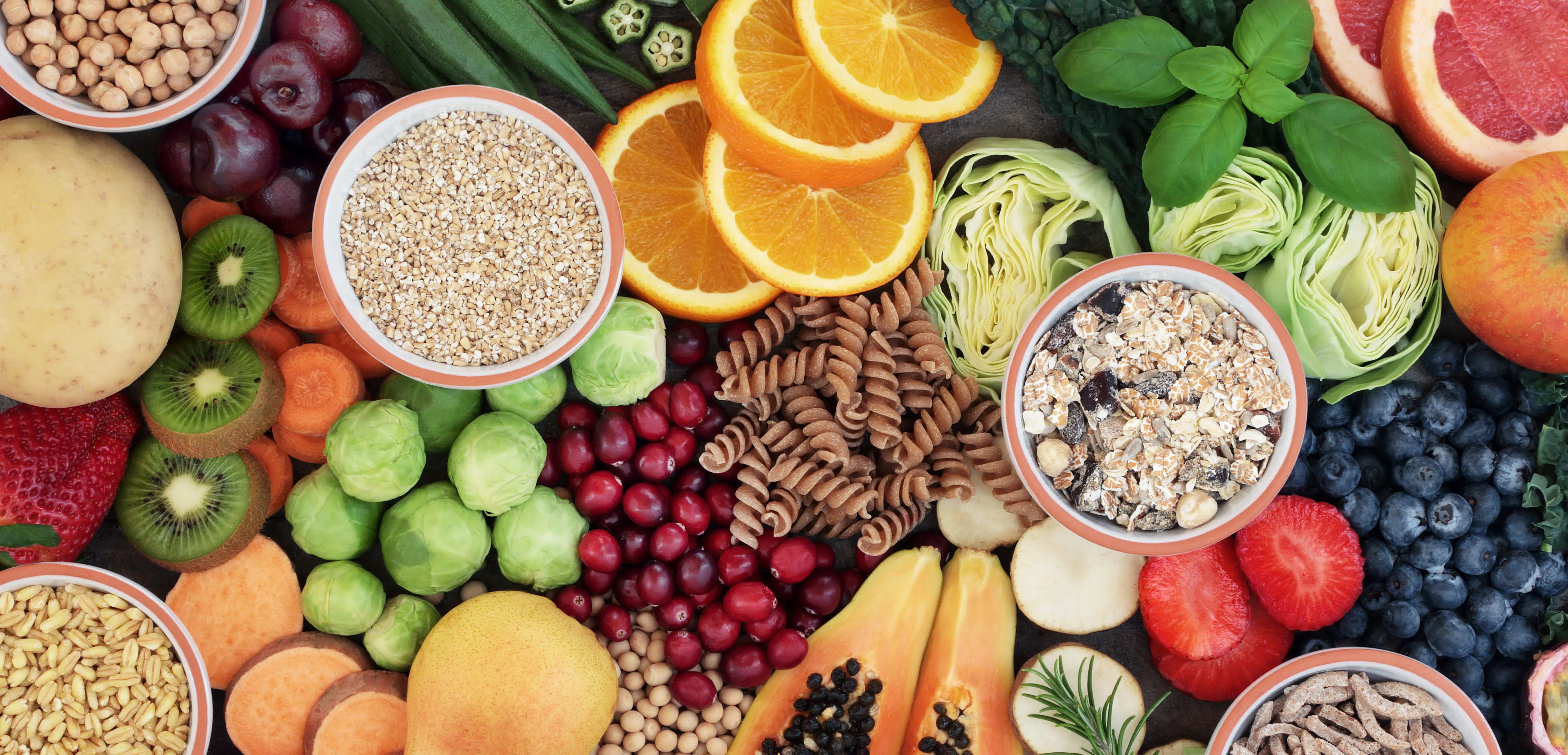 gli alimenti più ricchi di fibre