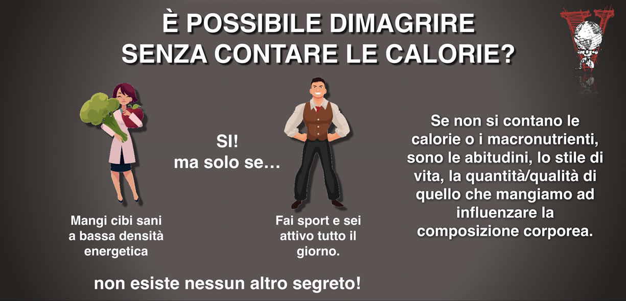 perchè non contare le calorie