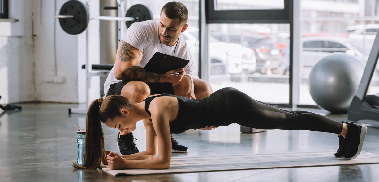 Plank programma allenamento