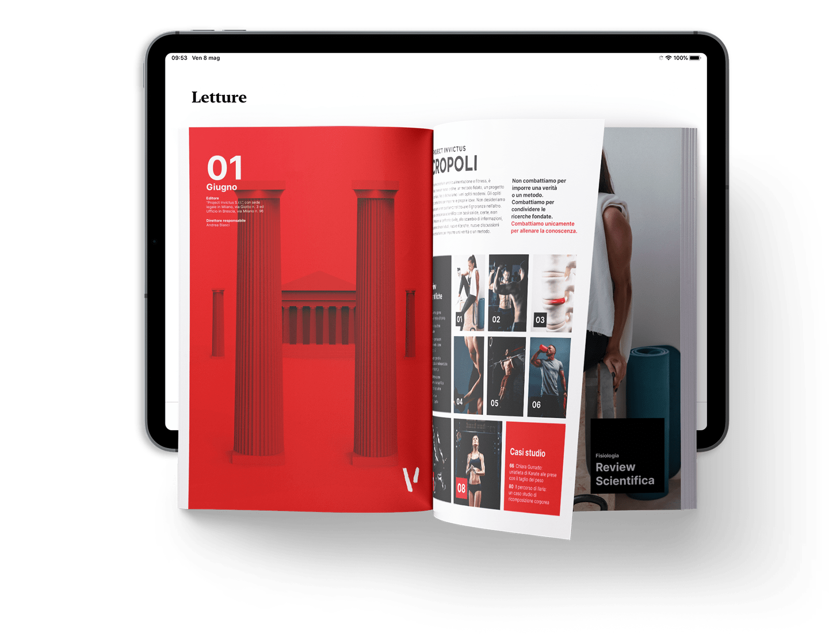Acropoli Project Invictus rivista