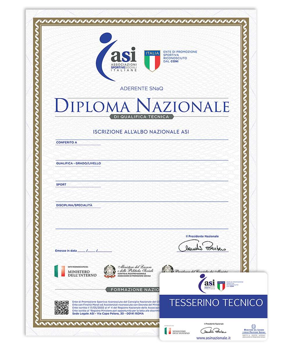 Diploma personal trainer asi