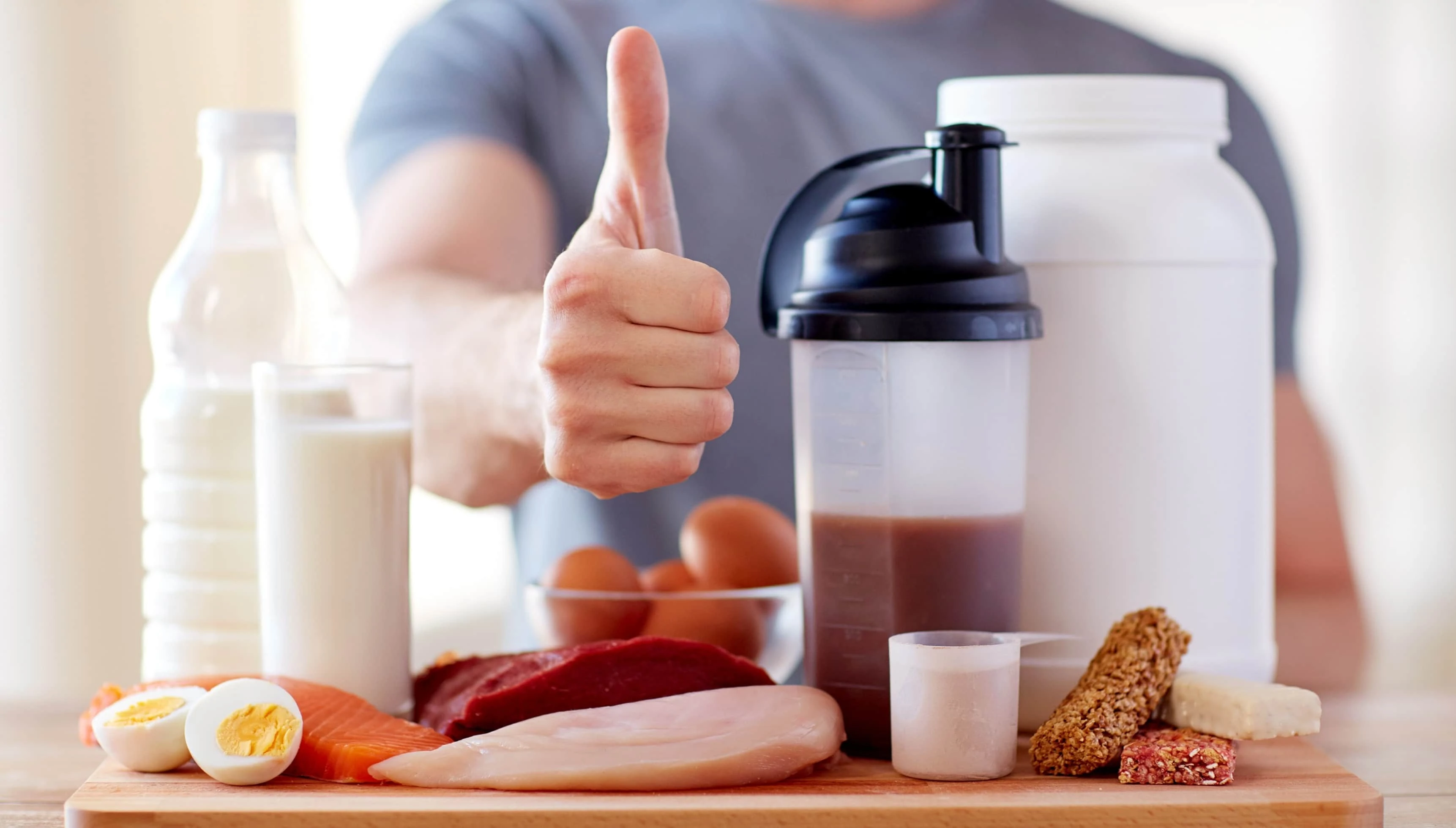 proteine per chi fa palestra
