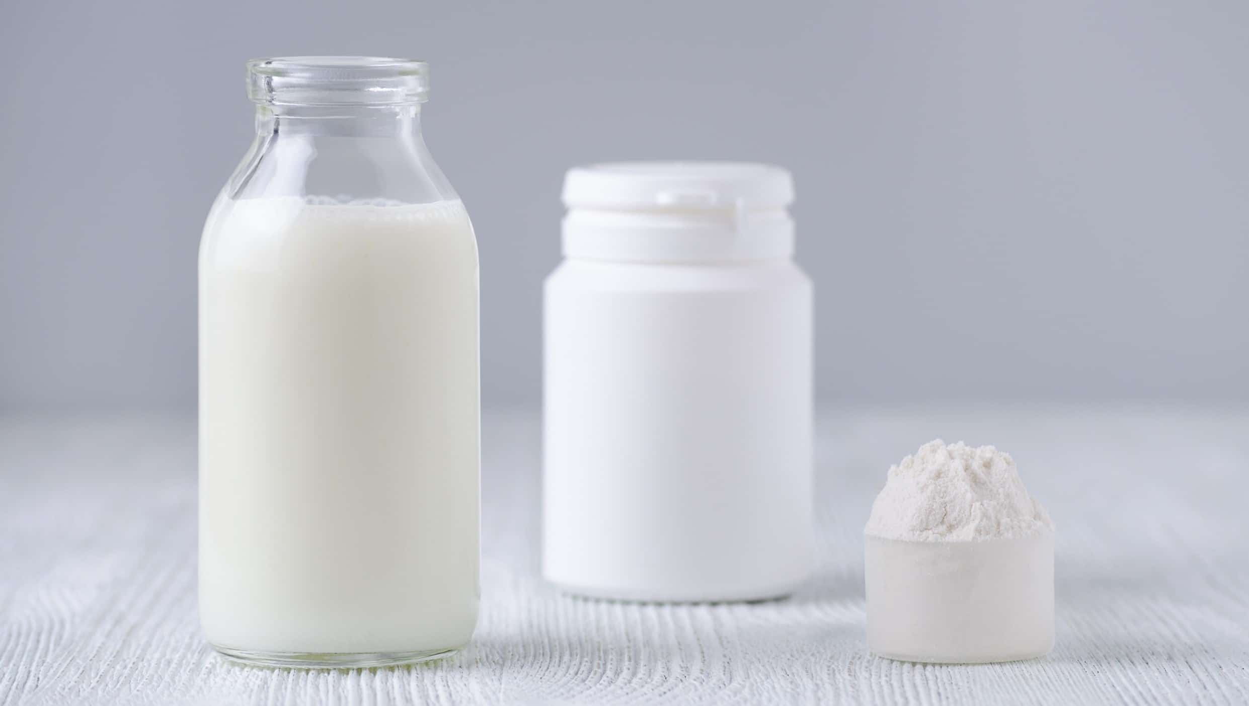 proteine del latte per la palestra