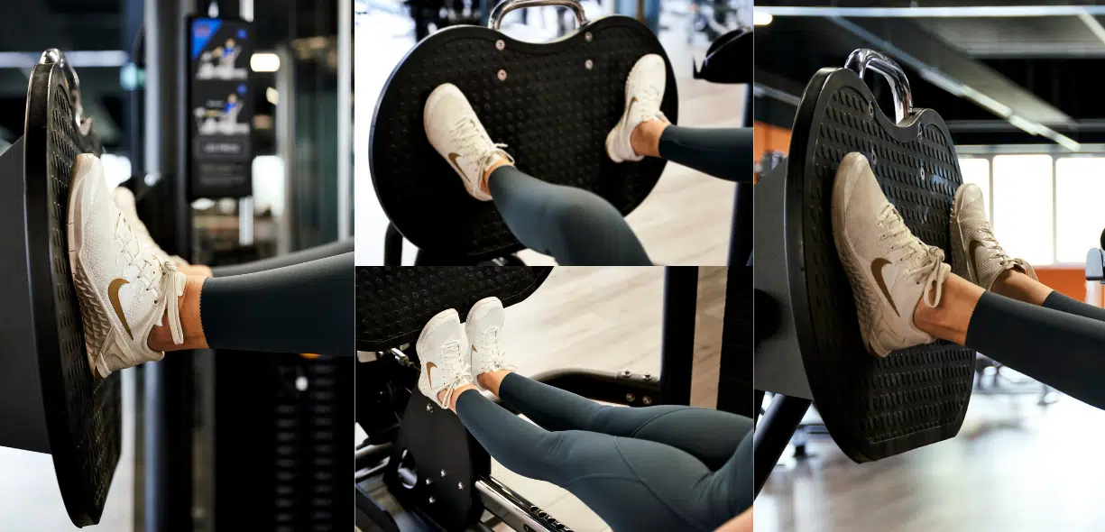 posizione piedi leg press