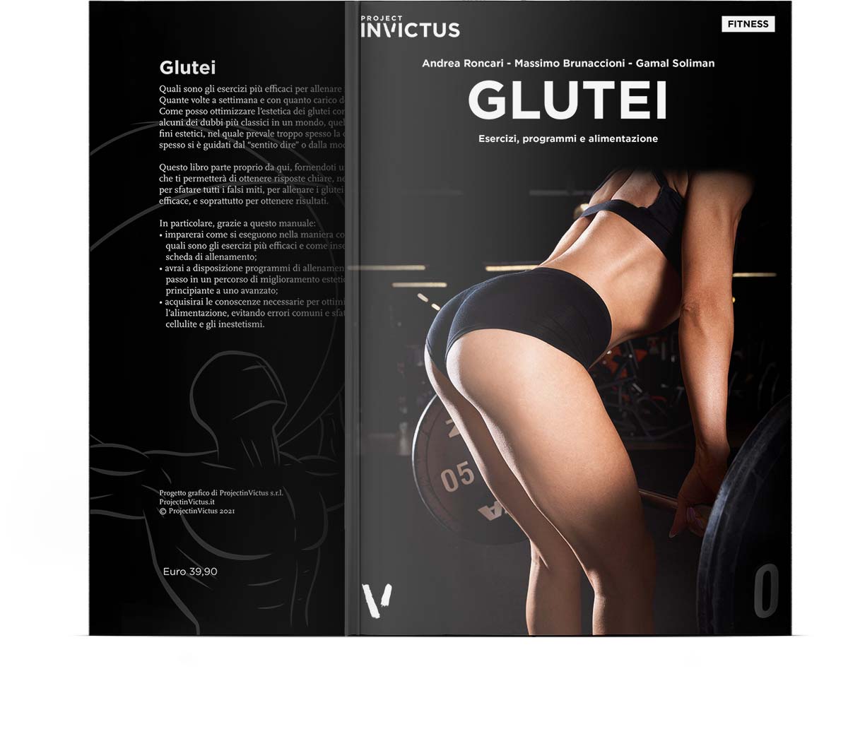 Glutei Libro fronte retro