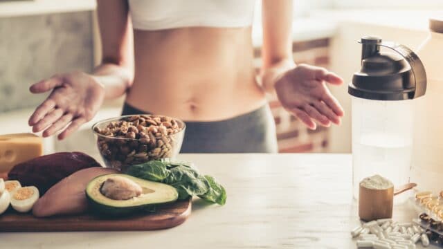 donna e proteine per dimagrire e perdere peso