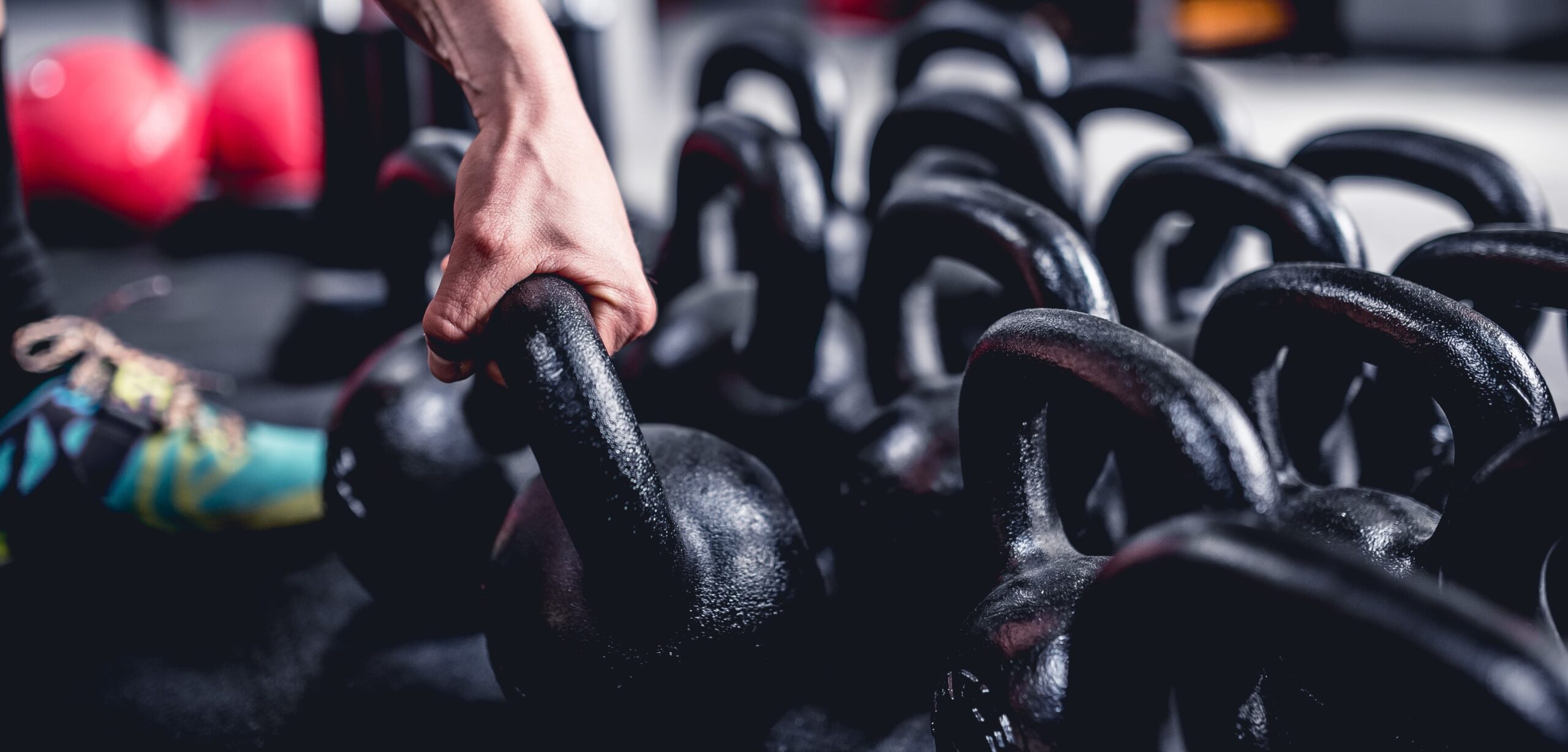 kettlebell palestra per allenamento anaerobico