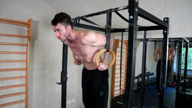 muscle up anelli