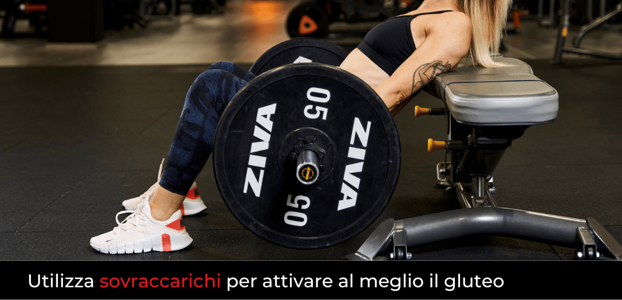 esecuzione hip thrust con bilanciere