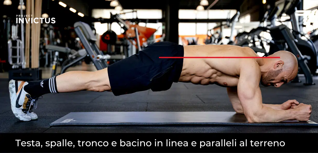 plank esecuzione