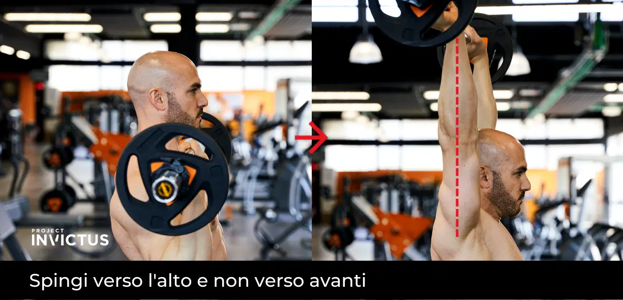 spinte in alto