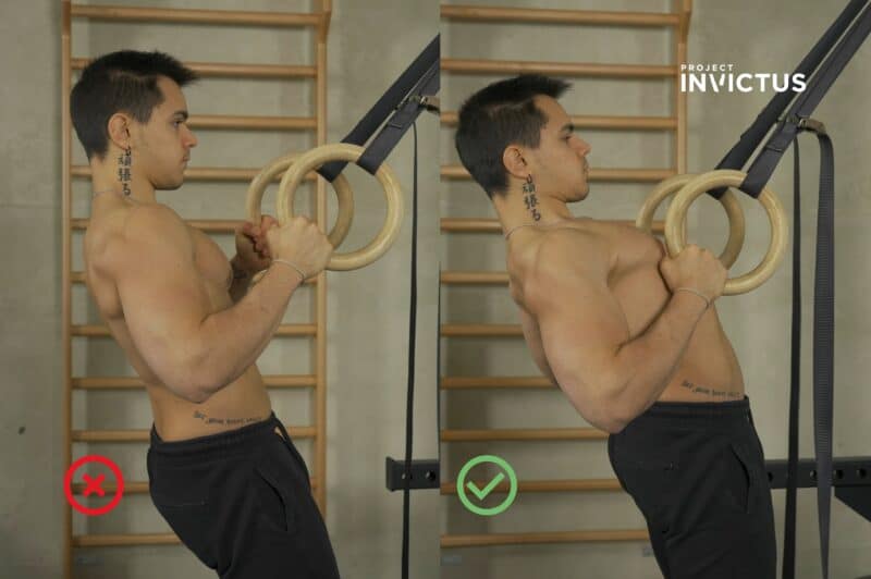 Body row: esecuzione corretta - Project inVictus