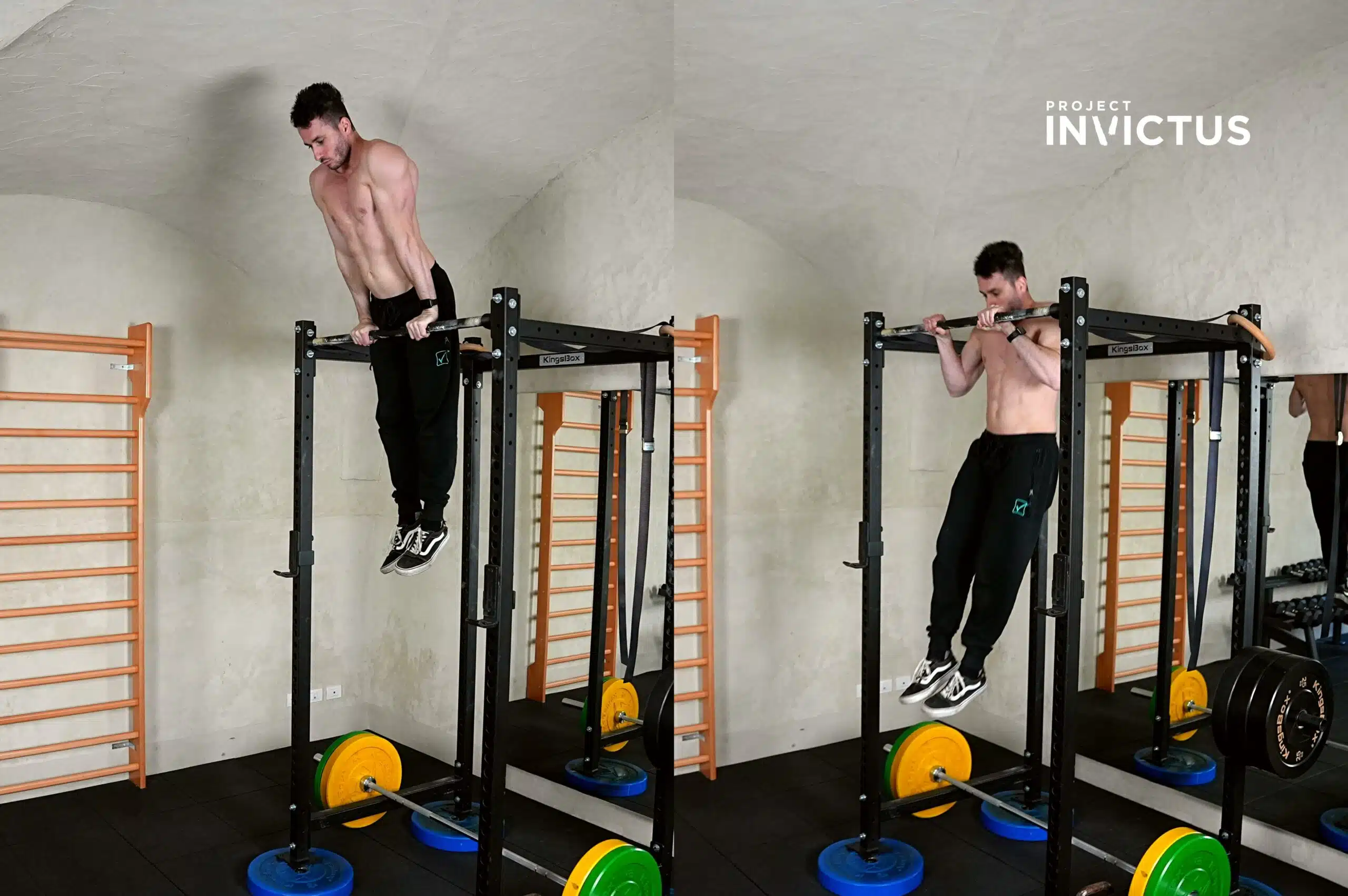 muscle up fase discesa