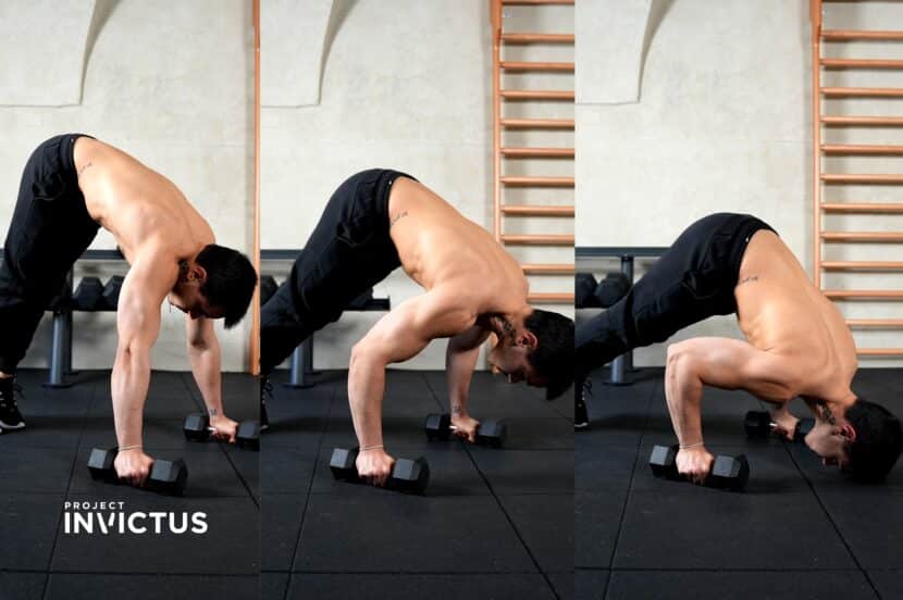 Maniglie Per Flessioni Alphapace - Antiscivolo, Ergonomiche, Per Allenamento Casa E Palestra