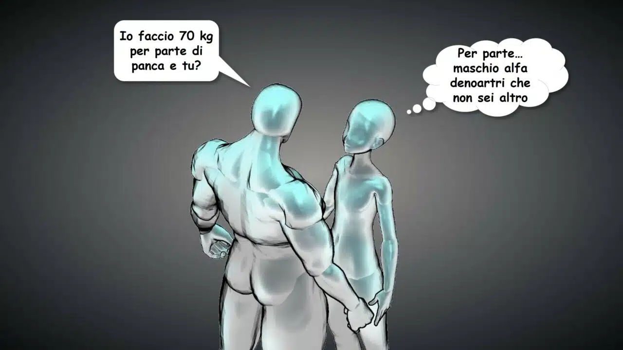 La contrapposizione grosso/praticone e secco/laureato