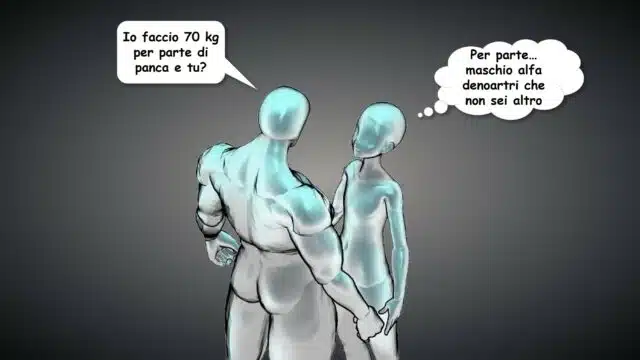 La contrapposizione grosso/praticone e secco/laureato