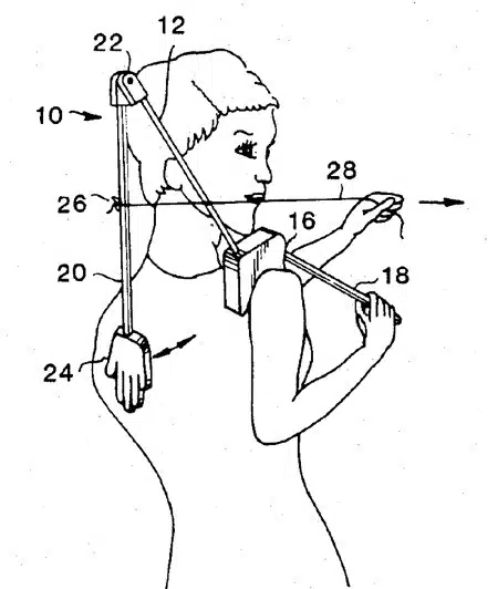 Pat on the back apparatus – Inventore: Ralph R. Piro – Numero di brevetto: 4.608.967 del 2/9/86