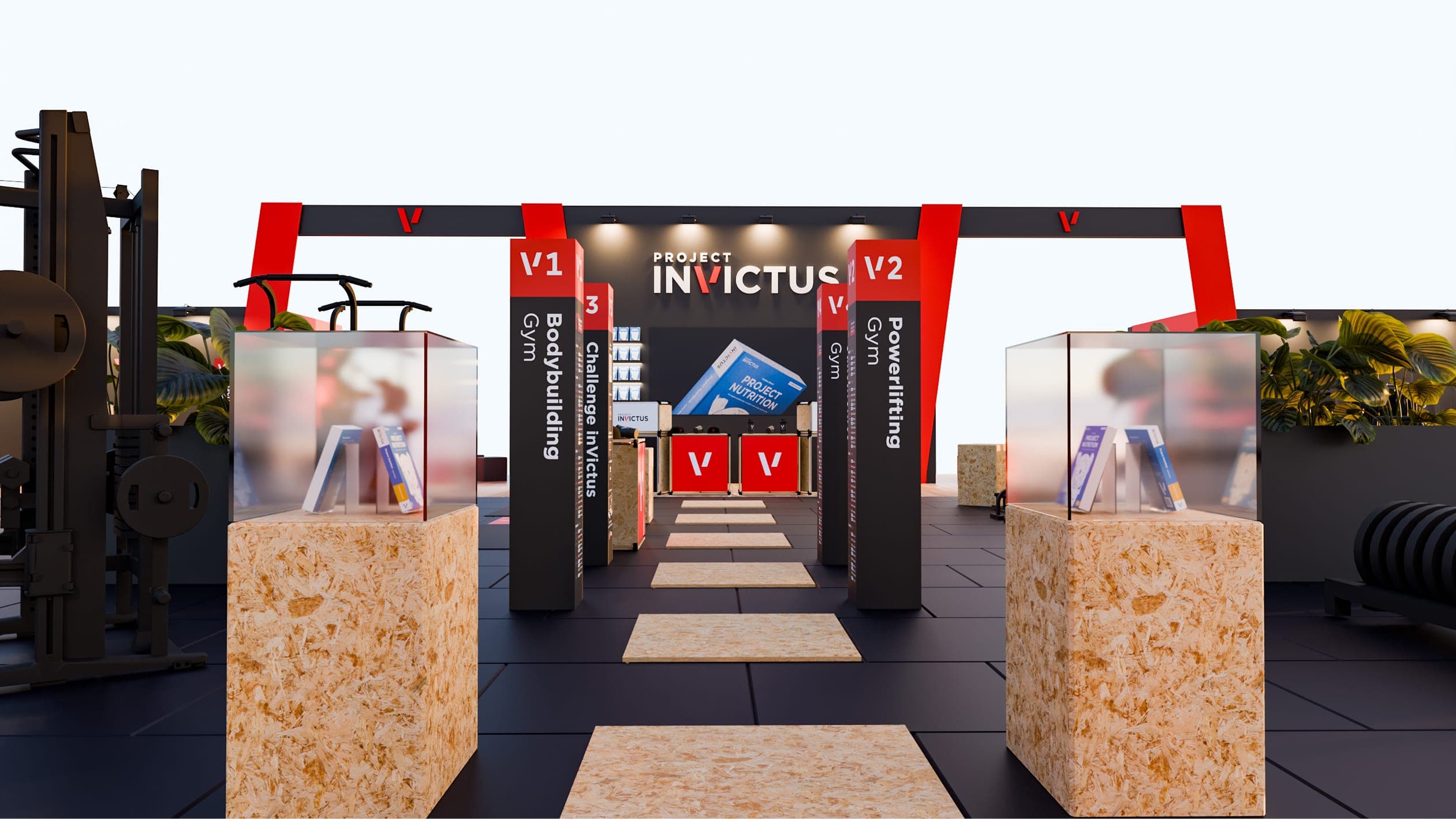 Stand corridoio centrale inVictus